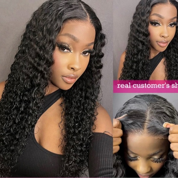 26” Body Wave Wig 30” Deep Wave Brazilian Wig